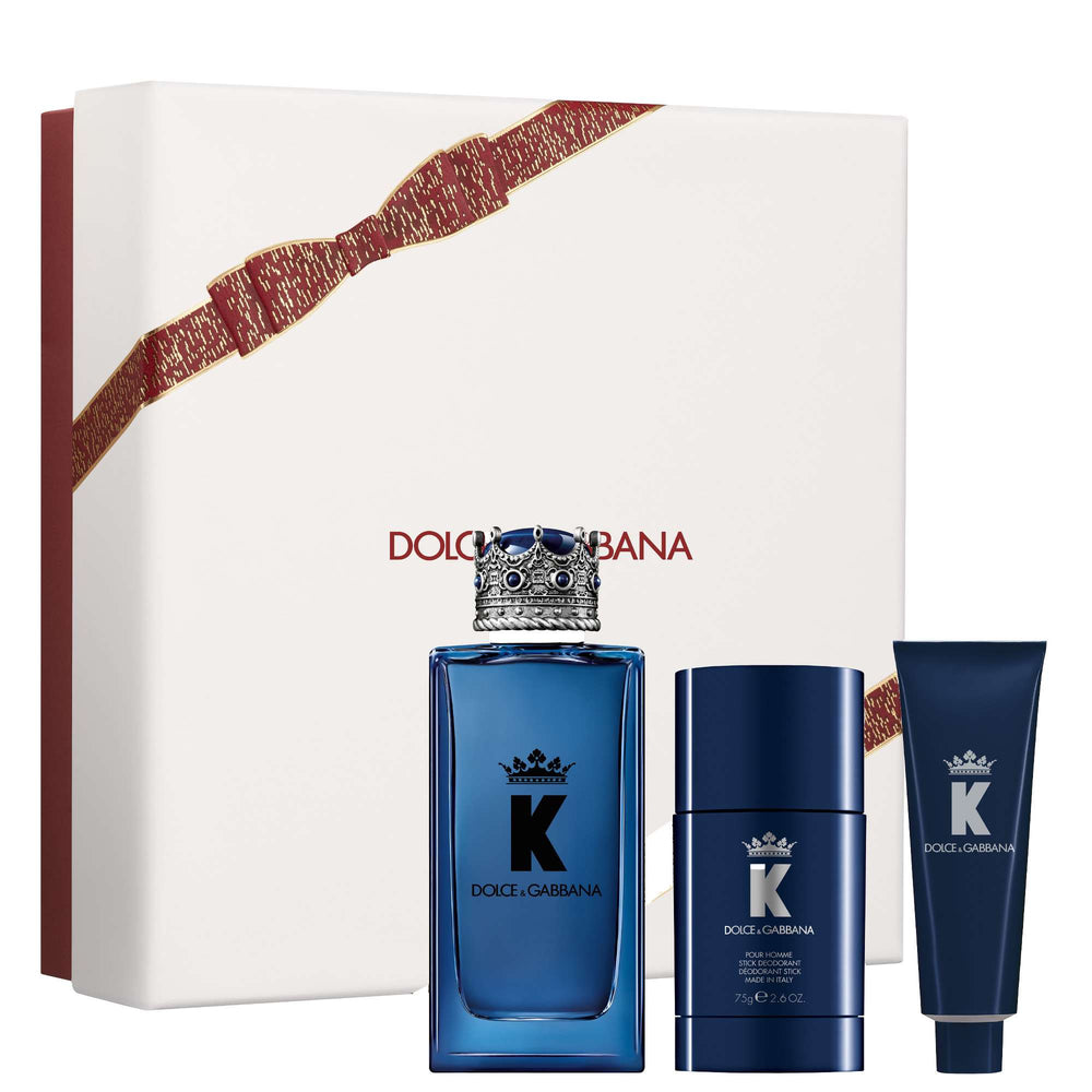 Dolce&Gabbana K Eau de Parfum Spray 100ml Trio Gift Set