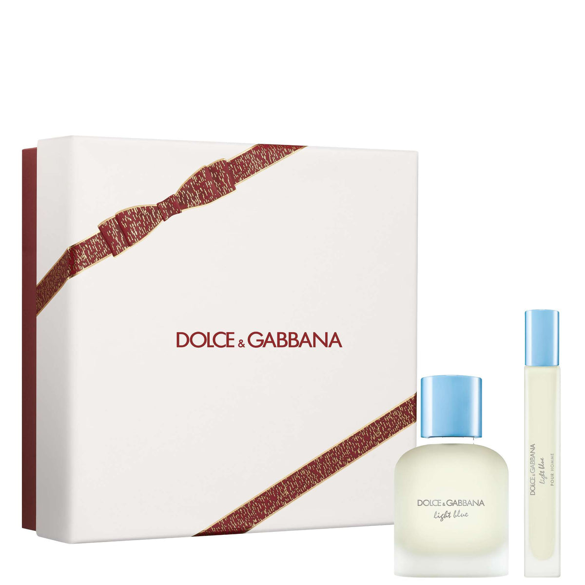 Dolce&Gabbana Light Blue Pour Homme Eau de Toilette Spray 50ml Mini Gift Set