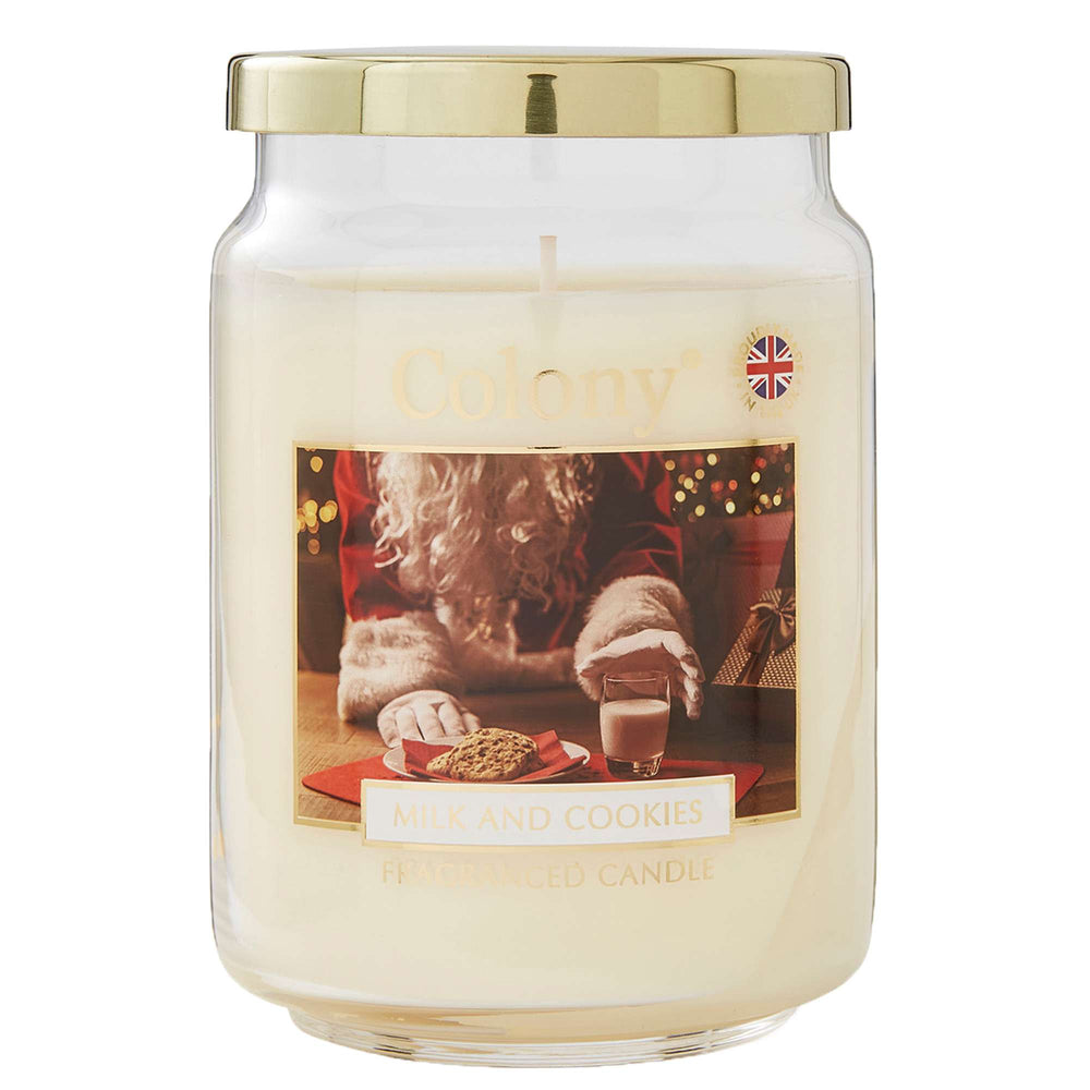 Wax Lyrical Candles Milk & Cookies Large Candle Jar 700g