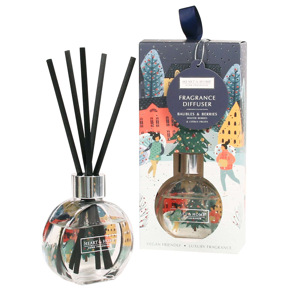 Heart & Home Reed Diffusers Baubles & Berries 70ml