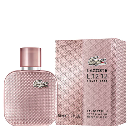 Lacoste L.12.12 Silver Rose Eau de Parfum Spray 50ml - Additional 1