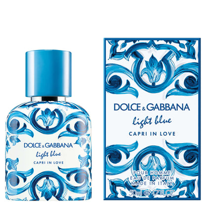 Dolce&Gabbana Light Blue Love In Capri Pour Homme Eau de Parfum Spray 50ml - Additional 1
