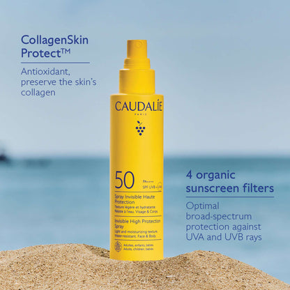 Caudalie Invisible High Protection Spray SPF50 150ml - Additional 4