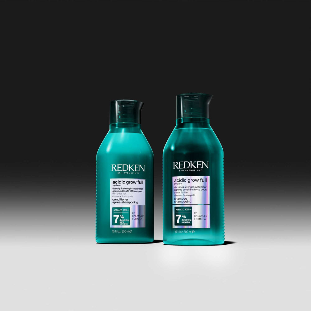 Redken Acidic Growth Full System Densifying Conditioner for Thin Hair, Strengthens & Thickens 300ml - Additional 2