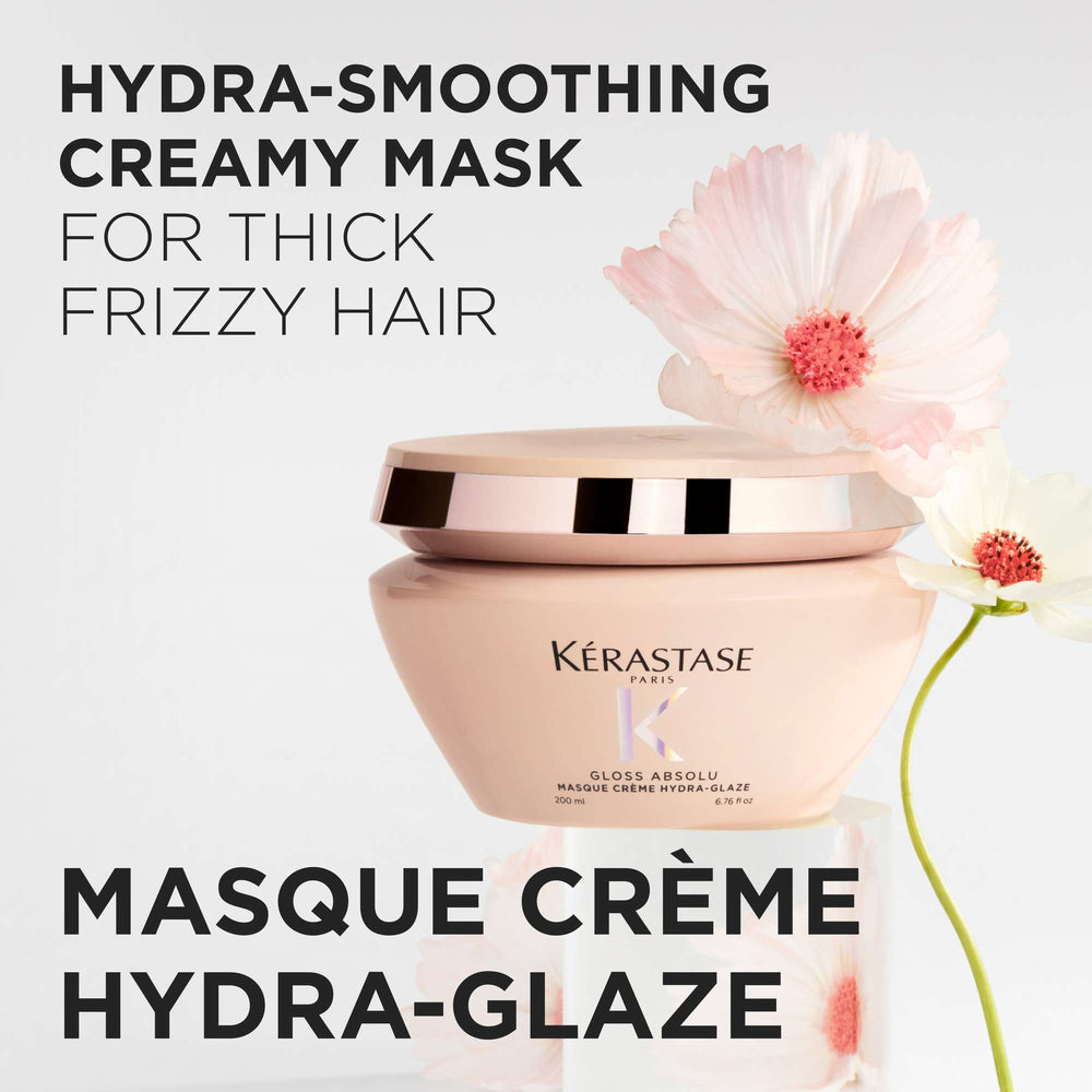 Kérastase Gloss Absolu Masque Crème Hydra-Glaze For Thick Frizzy Hair 200ml - Additional 7