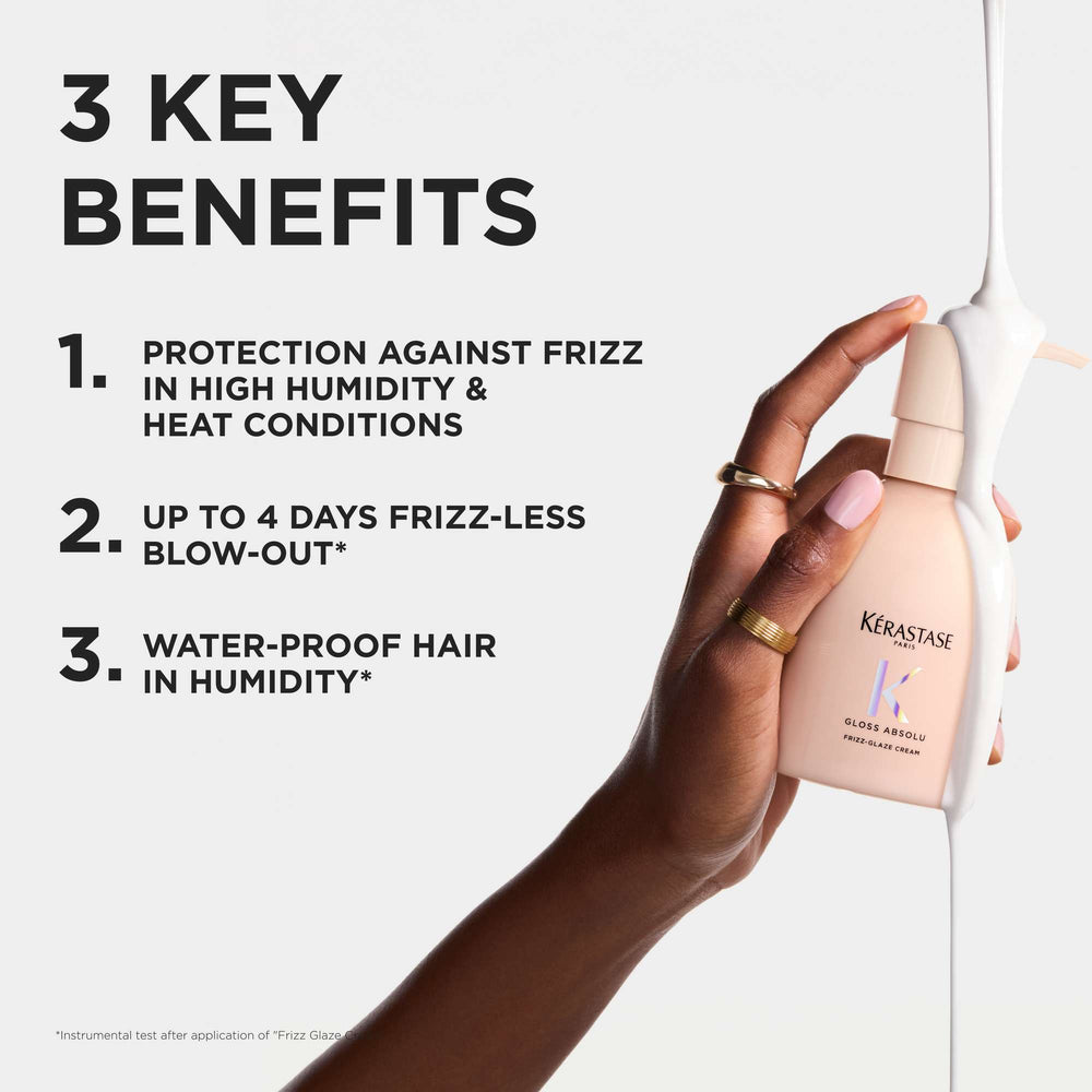 Kérastase Gloss Absolu Frizz-Glaze Cream For Thick Frizzy Hair 240ml - Additional 1