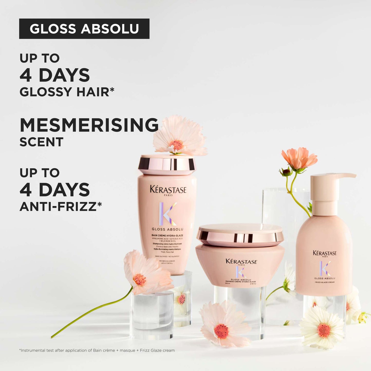 Kérastase Gloss Absolu Frizz-Glaze Cream For Thick Frizzy Hair 240ml - Additional 5