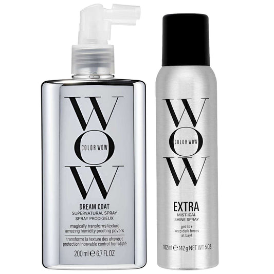 Color Wow  Duo: Dream Coat Supernatural Spray 200ml & Extra Mist-ical Shine Spray 150ml