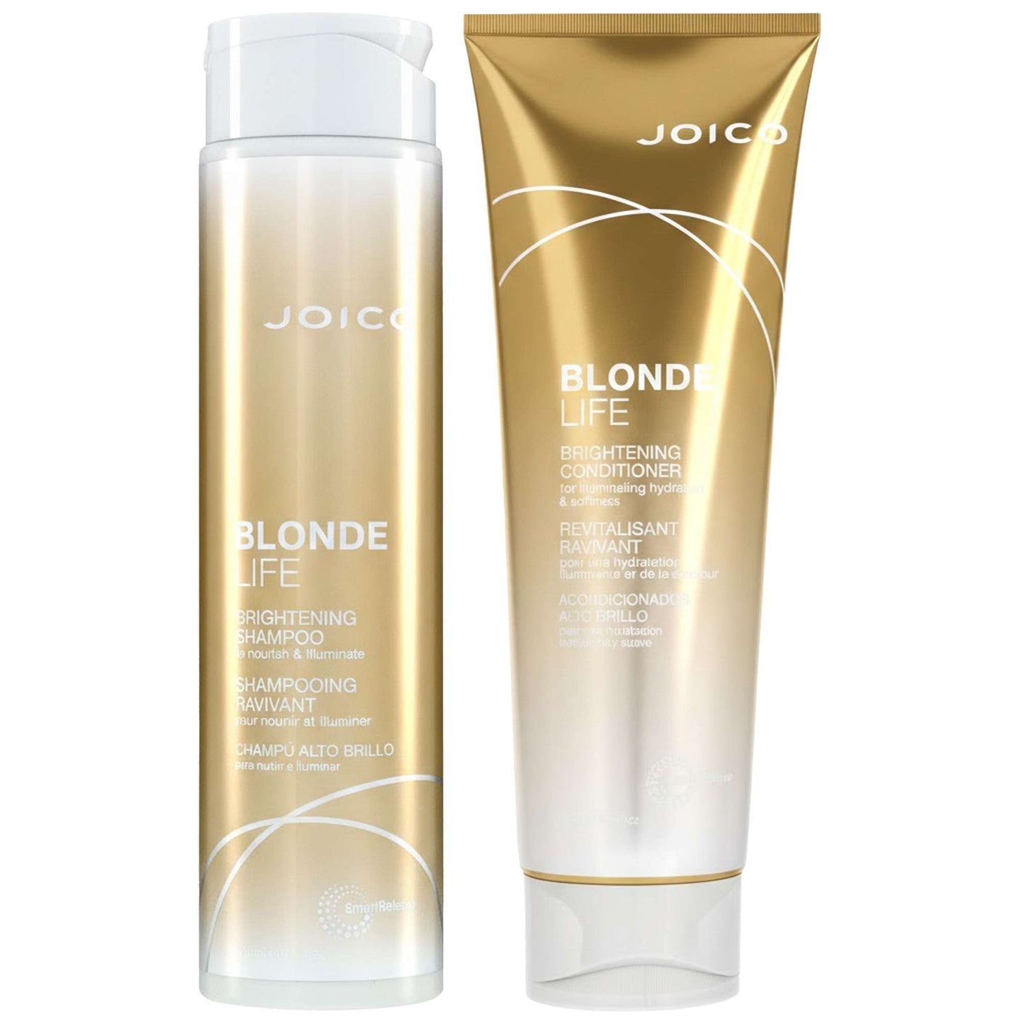 Joico  Duo: Blonde Life Brightening Shampoo 300ml & Conditioner 250ml