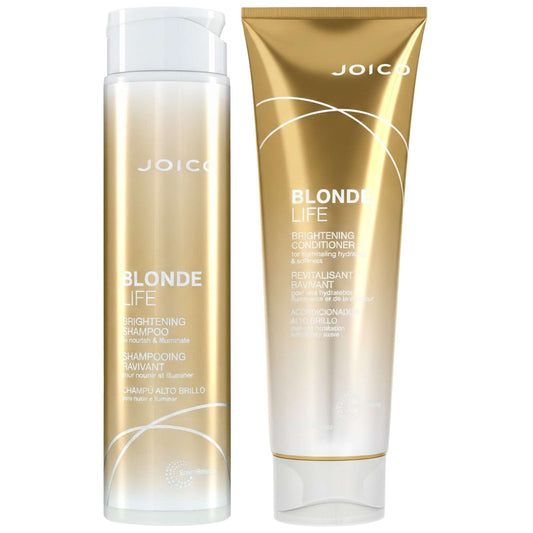 Joico  Duo: Blonde Life Brightening Shampoo 300ml & Conditioner 250ml