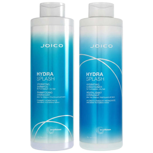 Joico  Duo: Hydrasplash Hydrating Shampoo 1000ml & Conditioner 1000ml