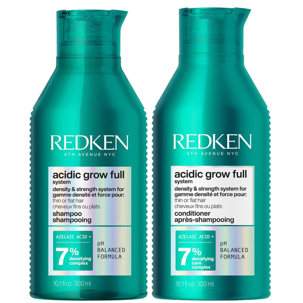 Redken Bundles Duo: Acidic Grow Full System Densifying Shampoo 300ml and Conditioner 300ml