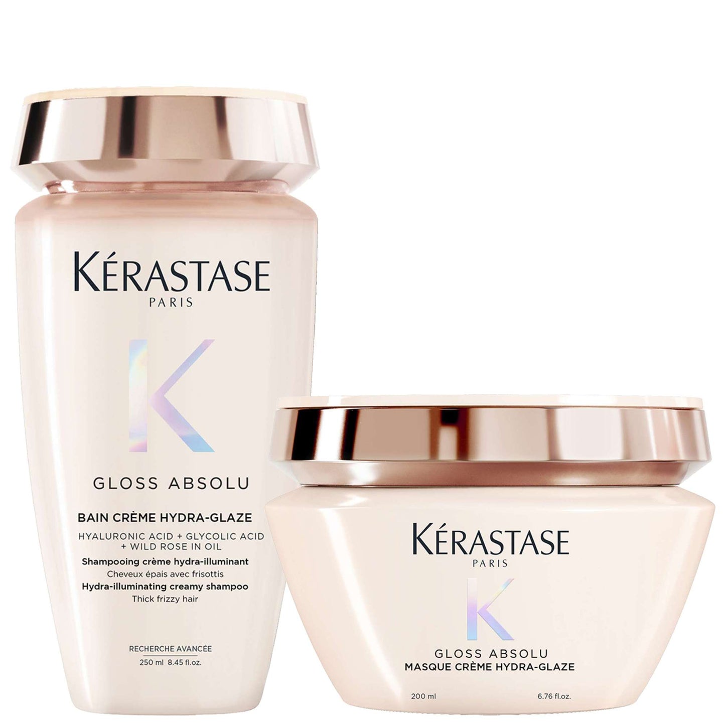 Kérastase  Duo: Gloss Absolu Shampoo 250ml & Mascque 200ml