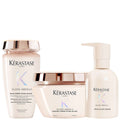 Kérastase  Trio: Gloss Absolu Shampoo 250ml, Mascque 200ml & Cream 240ml