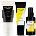 Hair Rituel by Sisley  Trio: Curl Care Cream 150ml, Precious Hair Care Oil 100ml & Revitalizing Smoothing Shampoo With Macadamia Oil 200ml