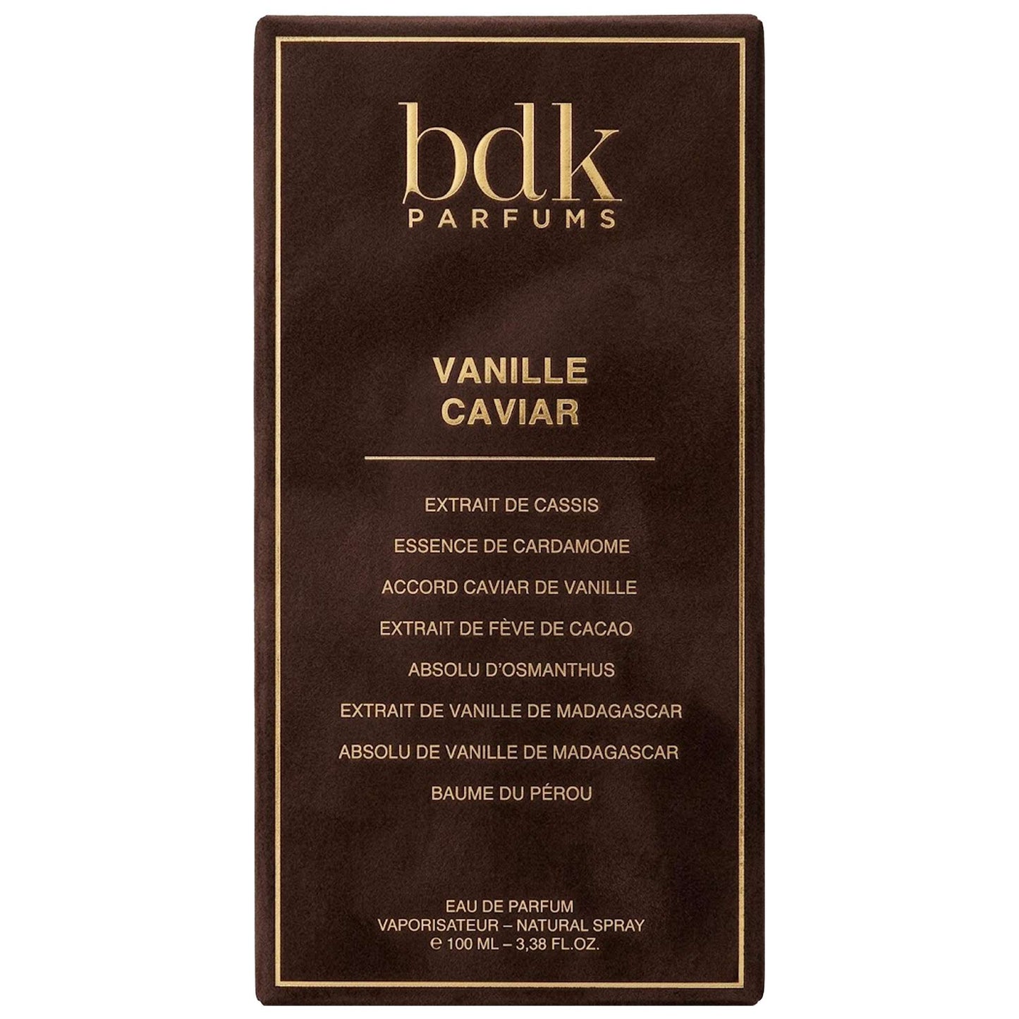 bdk Parfums Vanille Caviar Eau de Parfum Spray 100ml - Additional 1