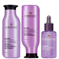Pureology  Trio: Hydrate Moisturising Shampoo 266ml, Moisturising Conditioner 266ml & Glow Catcher Hydrating Hair Oil 50ml