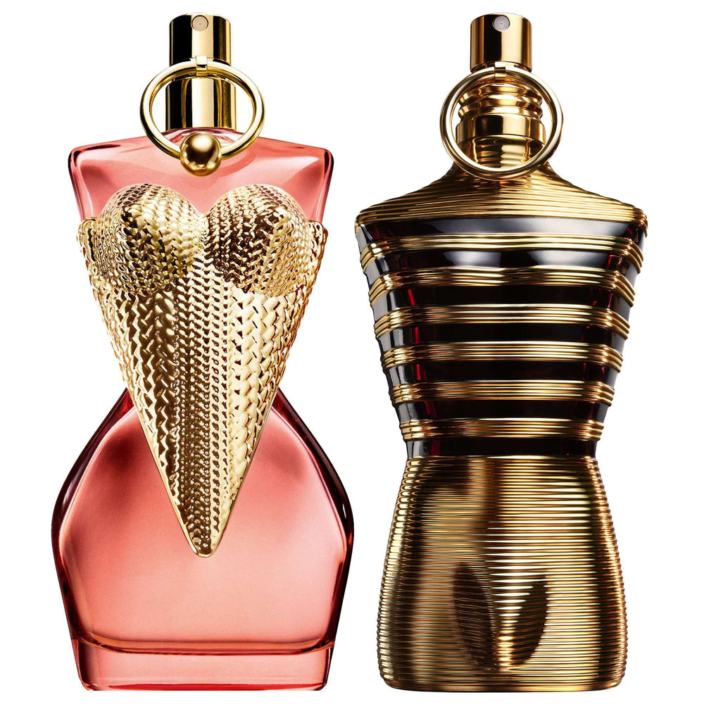 Jean Paul Gaultier  His & Her Duo Gaultier Divine Couture Eau de Parfum & Le Male Elixir Parfum