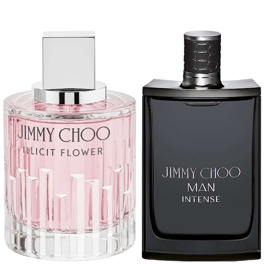 Jimmy Choo  His & Hers Duo Illicit Flower & Man Intense