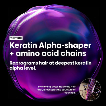 L'Oréal Professionnel Keratin Alpha Sleek Anti Frizz & Smoothing Hair Mask 250ml - Additional 2