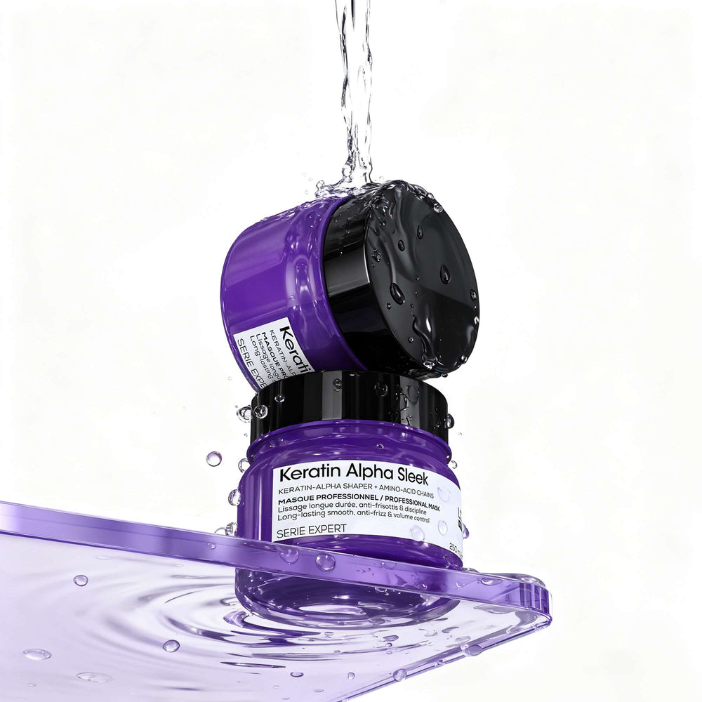 L'Oréal Professionnel Keratin Alpha Sleek Anti Frizz & Smoothing Hair Mask 250ml - Additional 7