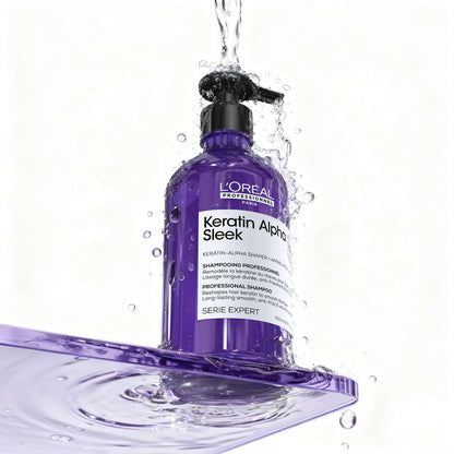 L'Oréal Professionnel Keratin Alpha Sleek Anti Frizz & Smoothing Shampoo 500ml - Additional 5