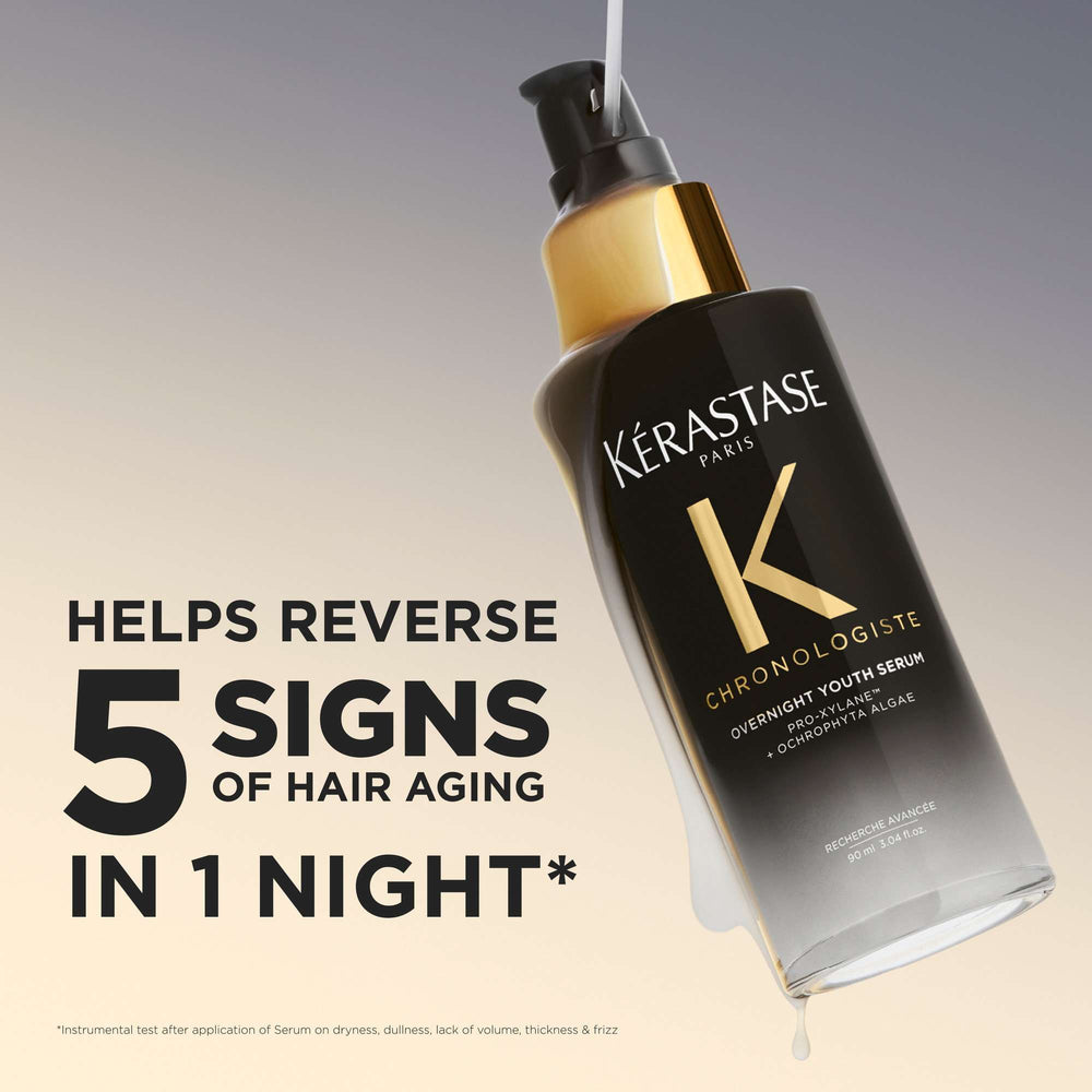 Kérastase Chronologiste Restorative Overnight Hair Serum 90ml - Additional 4