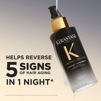 Kérastase Chronologiste Restorative Overnight Hair Serum 90ml - Additional 4