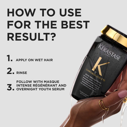 Kérastase Chronologiste Bain Régenerant Youth Revitalising Shampoo 80ml - Additional 5