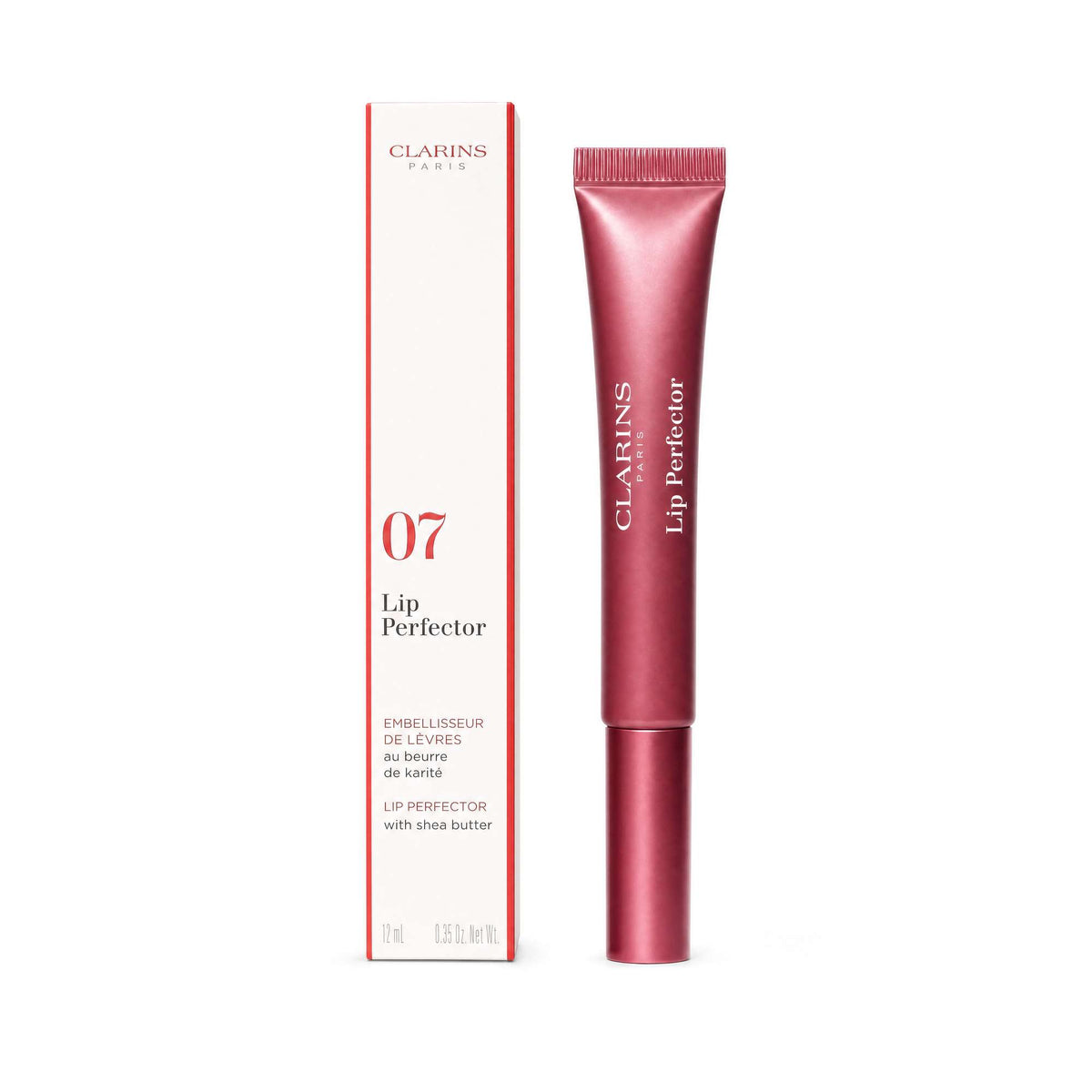 Clarins Lip Perfector Glow 07 Toffee Pink 12ml - Additional 1
