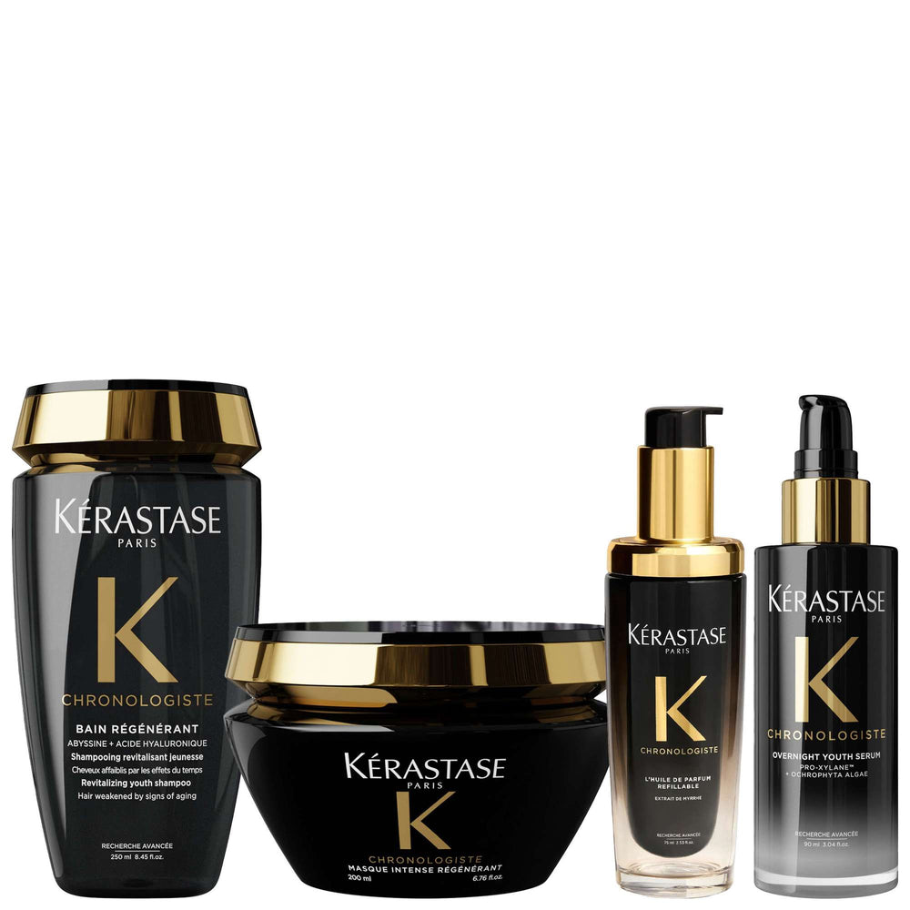 Kérastase  Chronologiste Shampoo, Mask, Oil & Overnight Serum
