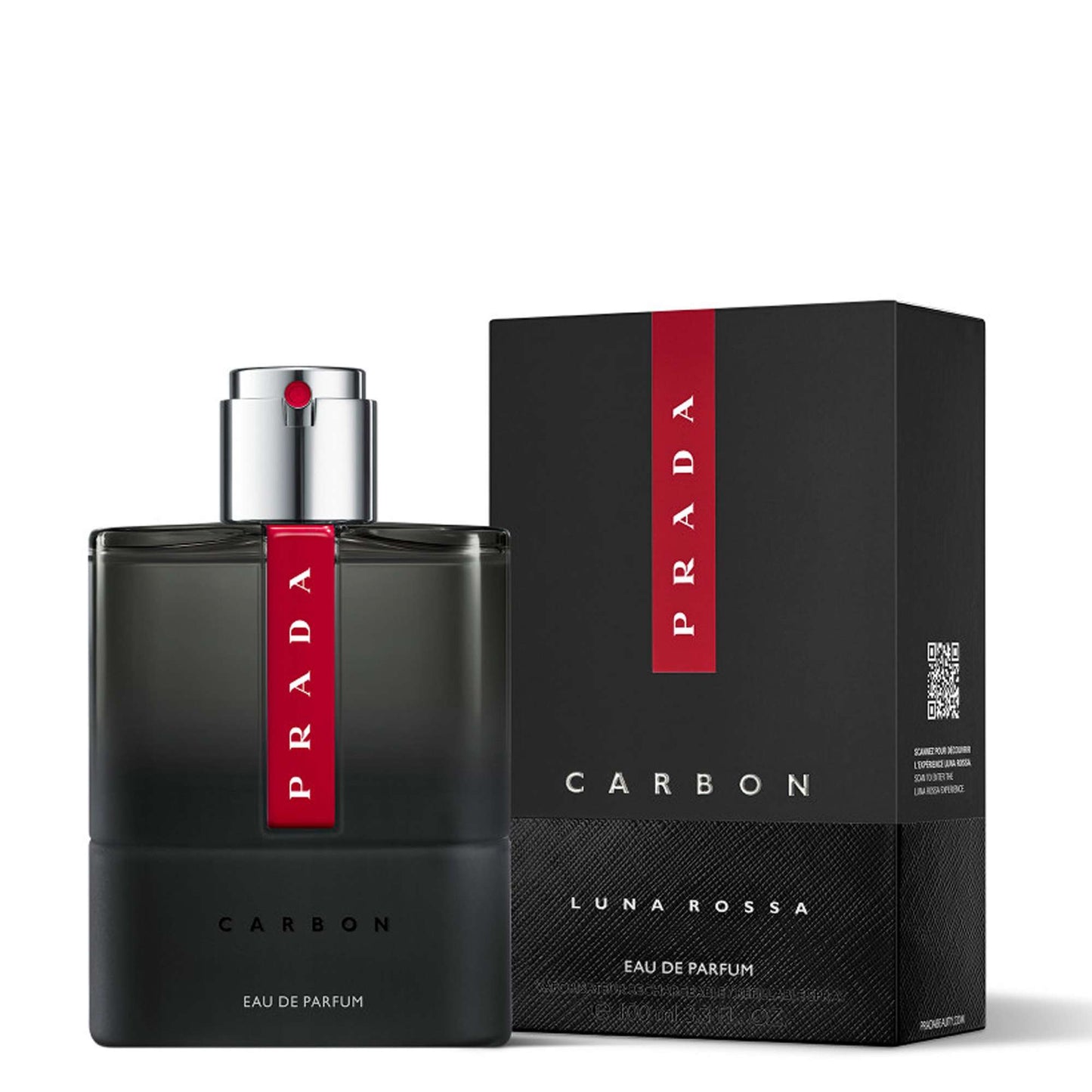 Prada Luna Rossa Carbon Eau de Parfum 100ml Refillable Intense - Additional 1