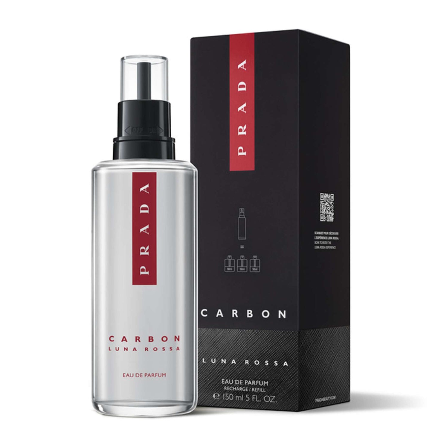 Prada Luna Rossa Carbon Eau de Parfum Refill 150ml Intense - Additional 1