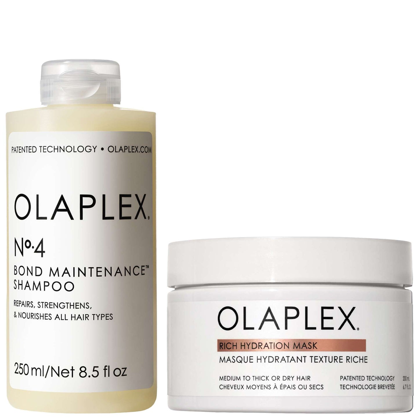 Olaplex Bundles No.4 Bond Maintenance Shampoo & Rich Hydrating Mask Bundle