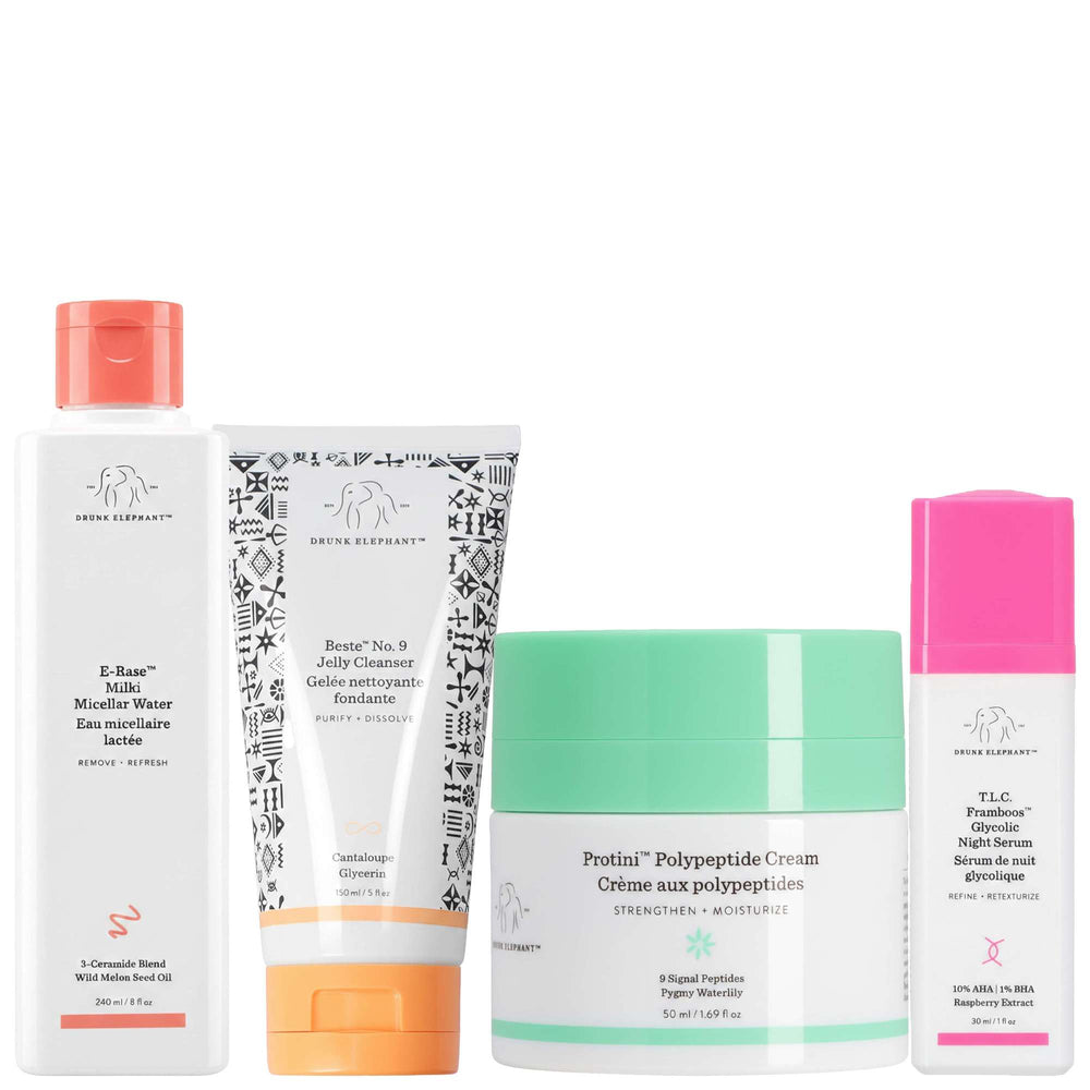 Drunk Elephant  Treatment & Cleansing Bundle