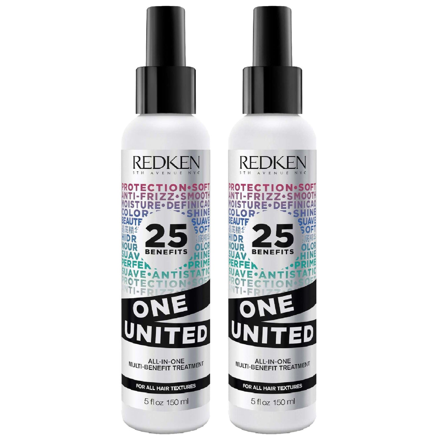 Redken One United  All-In-One Multi-Benefit Treatment, Manageability and Protection 150ml Duo