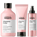 L'Oréal Professionnel SERIE EXPERT Vitamino Colour Shampoo & Conditioner & 10 in 1 Treatment Spray Bundle Set for Coloured Hair