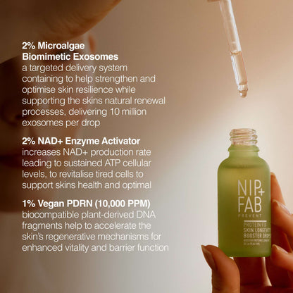 Nip + Fab Protein Fix Skin Longevity Booster Drops 10% 30ml - Additional 4