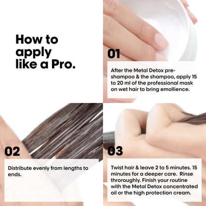 L'Oréal Professionnel Metal Detox Hair Mask 75ml - Additional 9