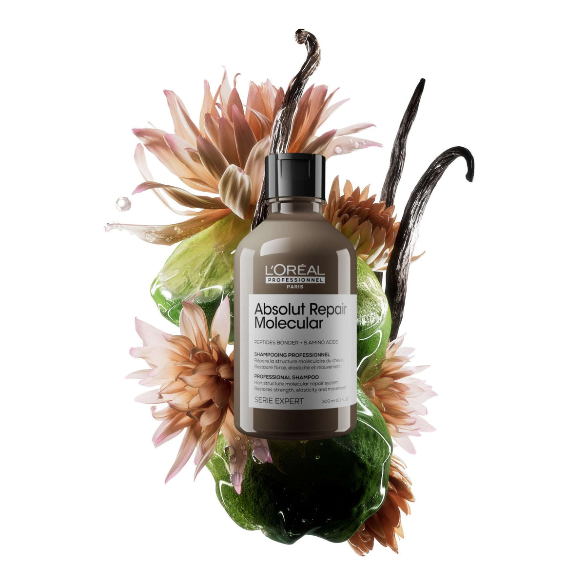L'Oréal Professionnel Absolut Repair Molecular  Shampoo for damaged Hair 100ml - Additional 4