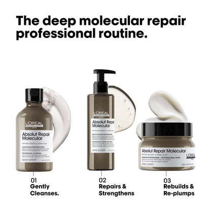 L'Oréal Professionnel Absolut Repair Molecular  Hair Mask 75ml - Additional 3