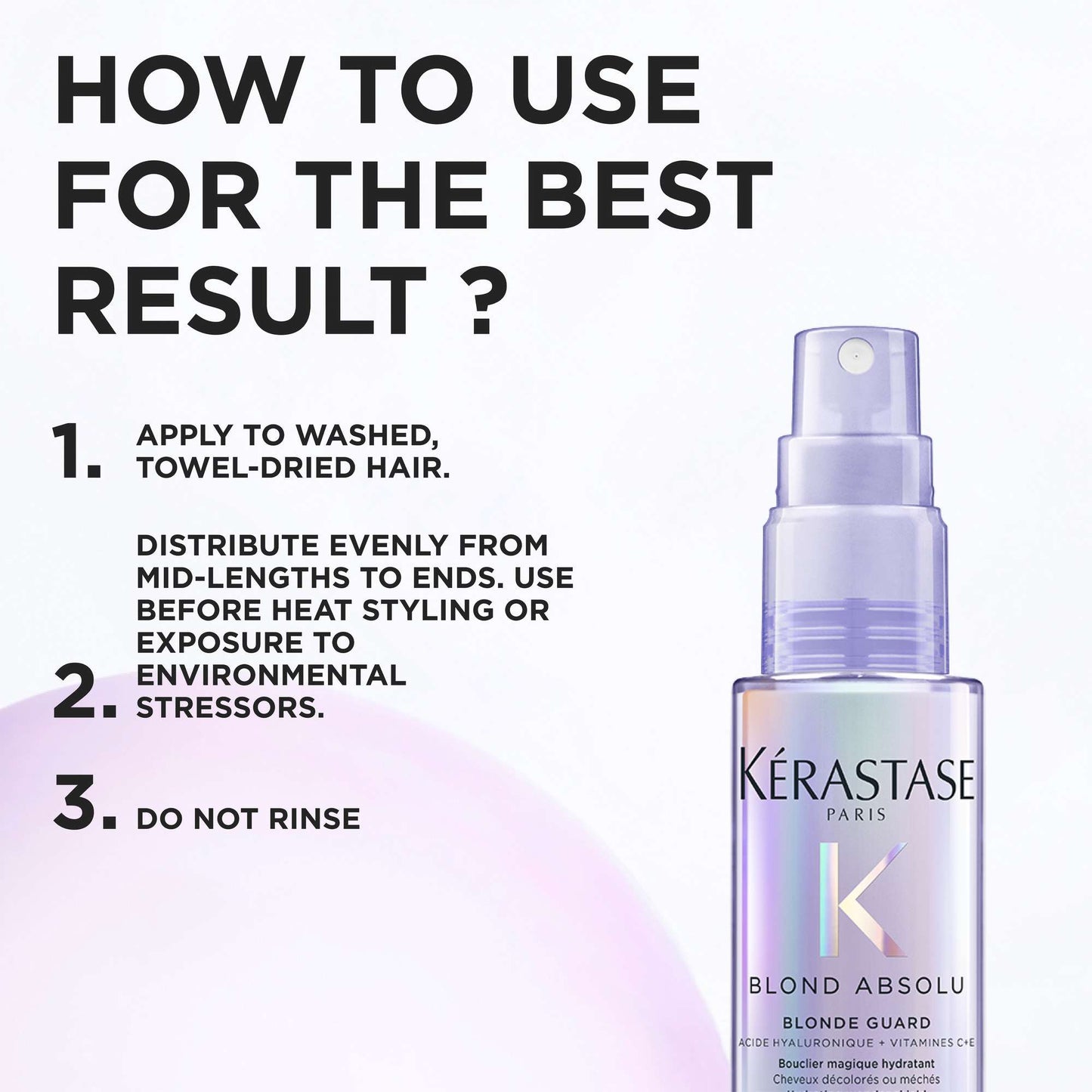 Kérastase Blond Absolu Blonde Guard Spray 45ml - Additional 3