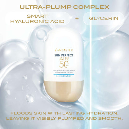 Lancaster Sun Perfect AIR Daily Invisible Fluid SPF50 24H Hydration 40ml - Additional 2