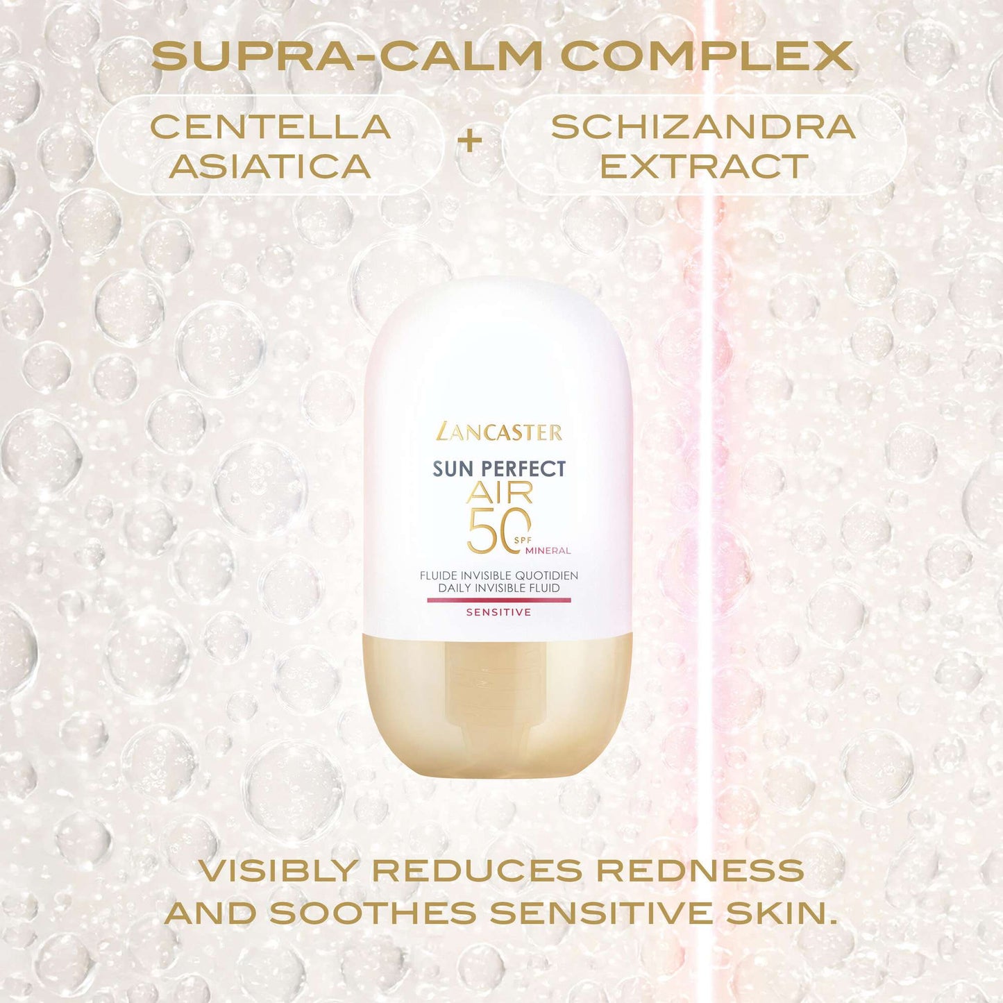 Lancaster Sun Perfect AIR Daily Invisible Fluid SPF50 Sensitive Mineral 40ml - Additional 3