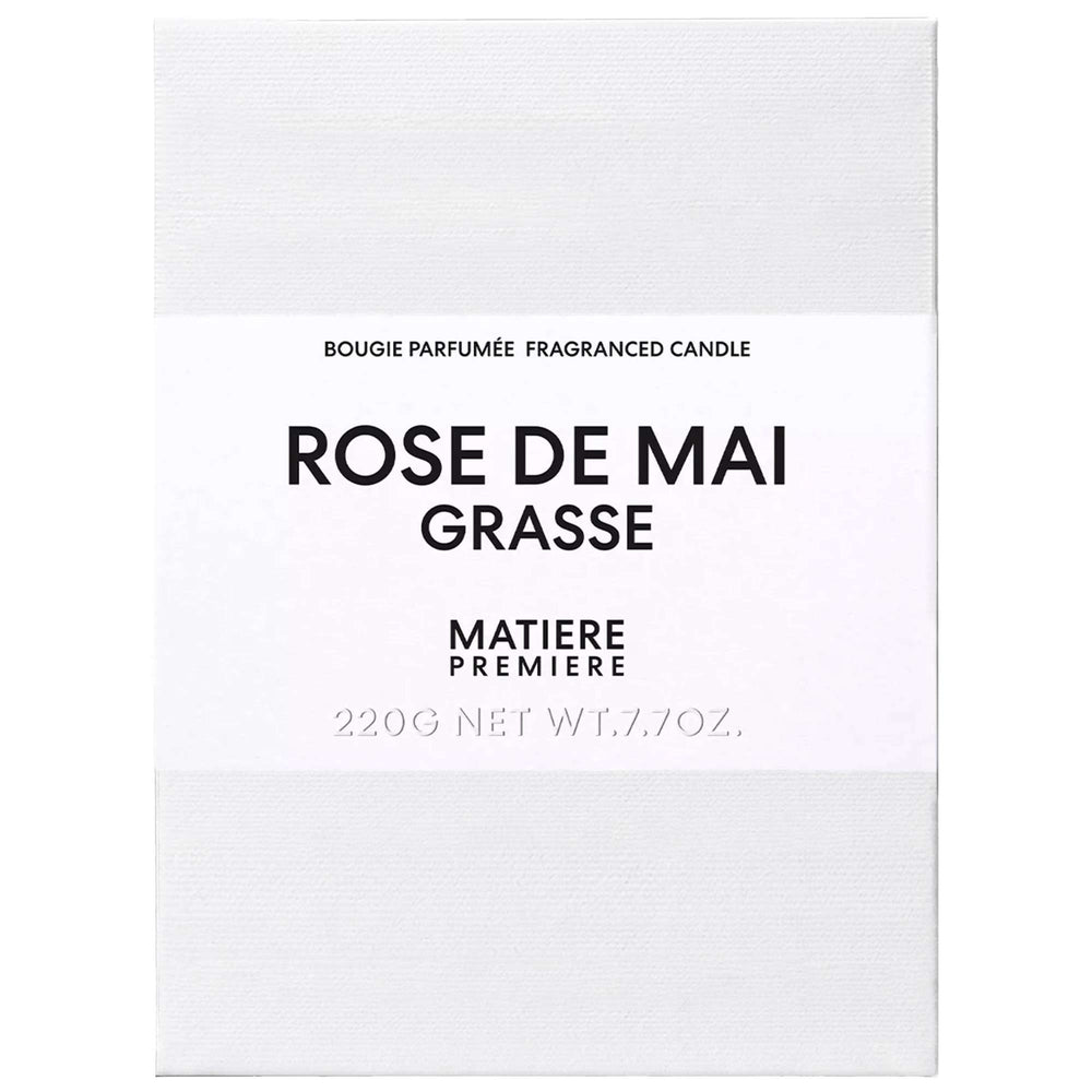Matiere Premiere Rose de Mai Grasse Fragranced Candle 220g - Additional 1