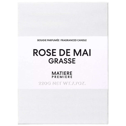 Matiere Premiere Rose de Mai Grasse Fragranced Candle 220g - Additional 1