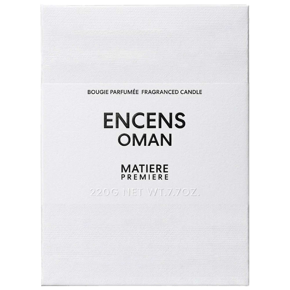 Matiere Premiere Encens Oman Fragranced Candle 220g - Additional 1