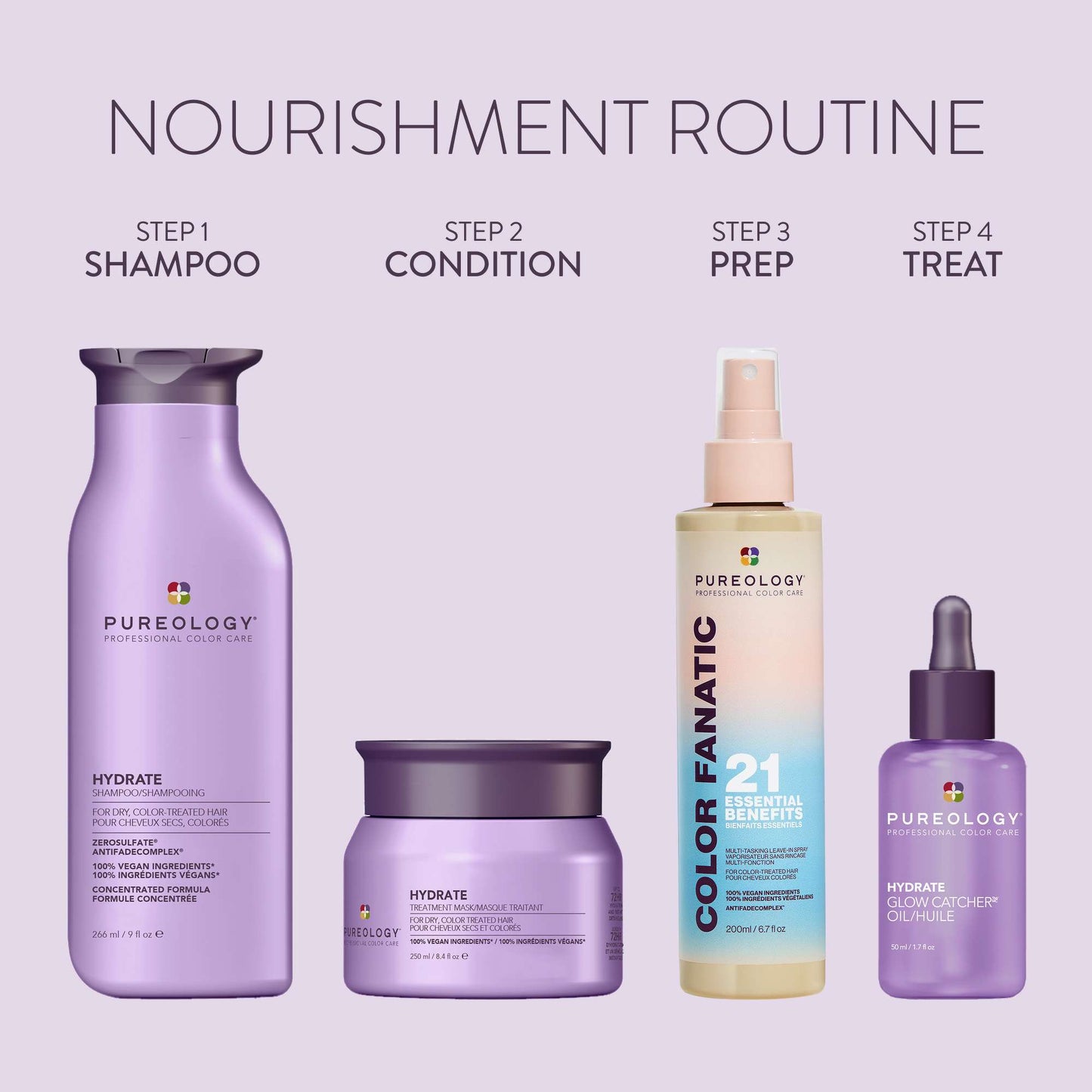 Pureology Hydrate Hair Treatment Mask, Deep Conditioning Hair Mask for Dry or Color-Treated Hair 250ml - Additional 9