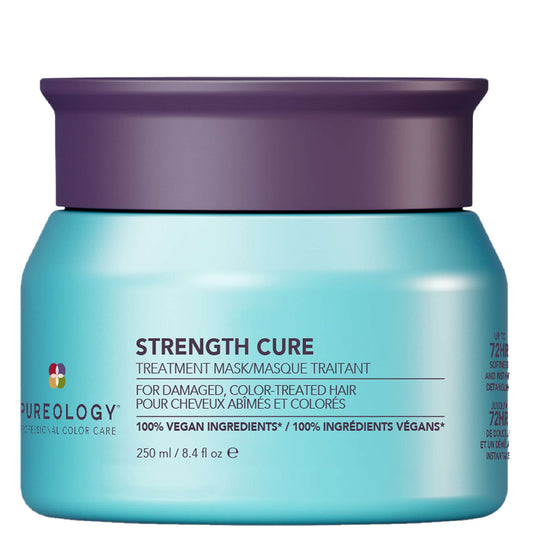 Pureology Strength Cure Hair Treatment Mask, Intense Repair Hair Mask for Damaged or Color-Treated Hair 250ml