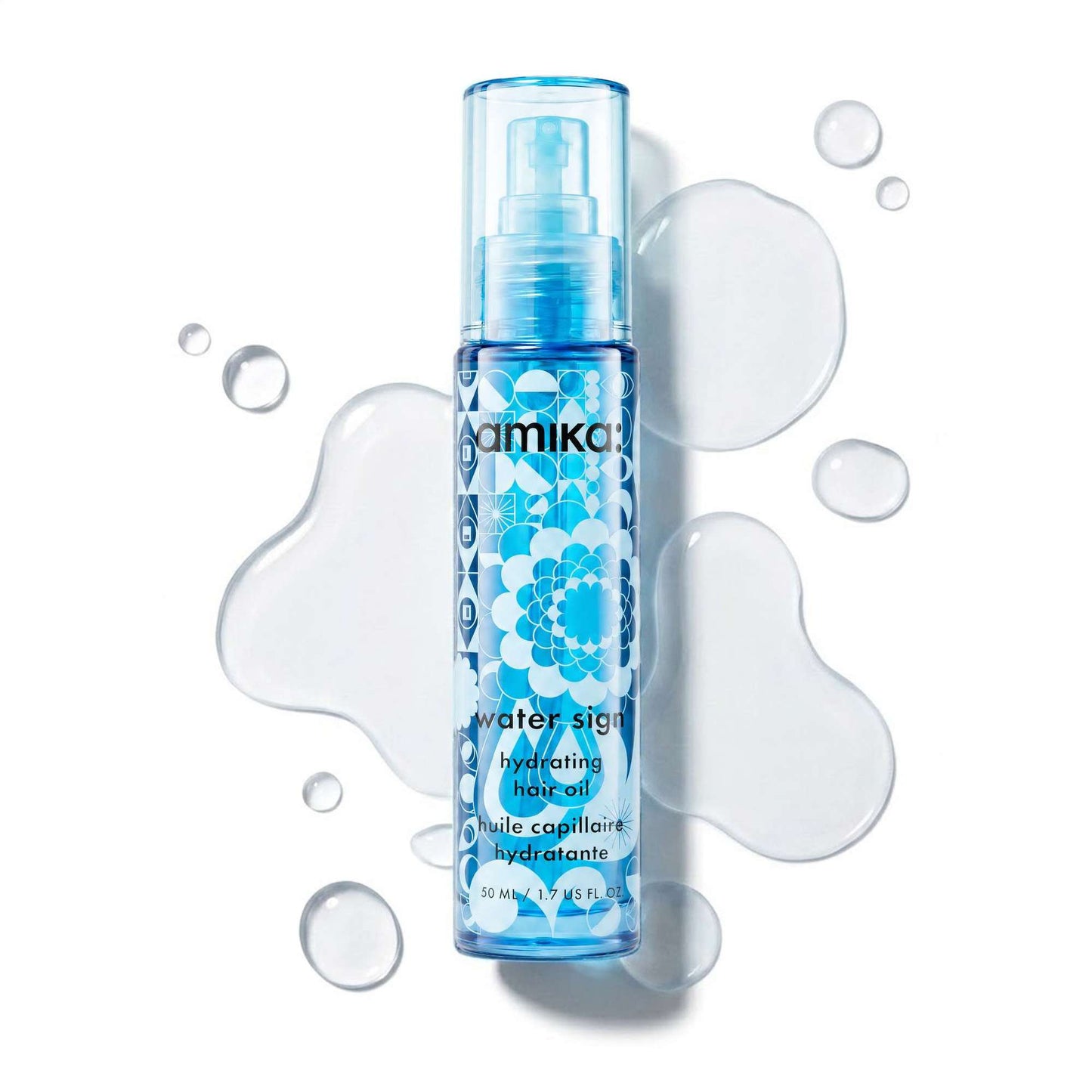 amika Water Sign Hydrating Hair Oil 50ml - Additional 1